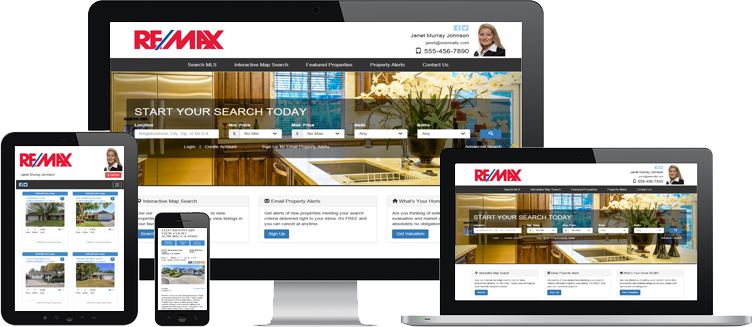 Responsive Real Estate Websites - Websites by Agent Image